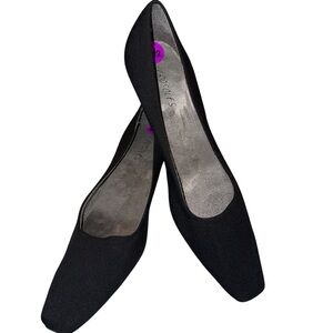 Aerosoles Elegant Black Kitten Heel Women’s Sz 8.5 Career Comfort